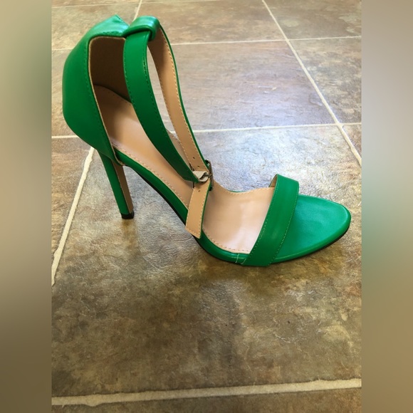 WOMENS OPEN TOE HIGH HEEL SANDALS SIZE: EU 40 US 9.0 - Picture 7 of 8